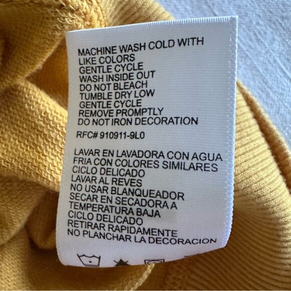 No Boundaries Hoodie Womens Juniors L Golden Pond Cropped Zip Floral Graphic Y2K - Picture 9 of 9